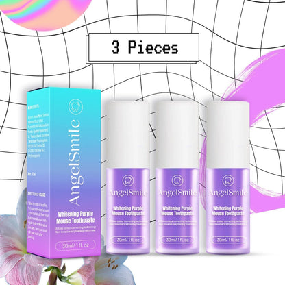AngelSmile™ Whitening Purple Mousse Toothpaste