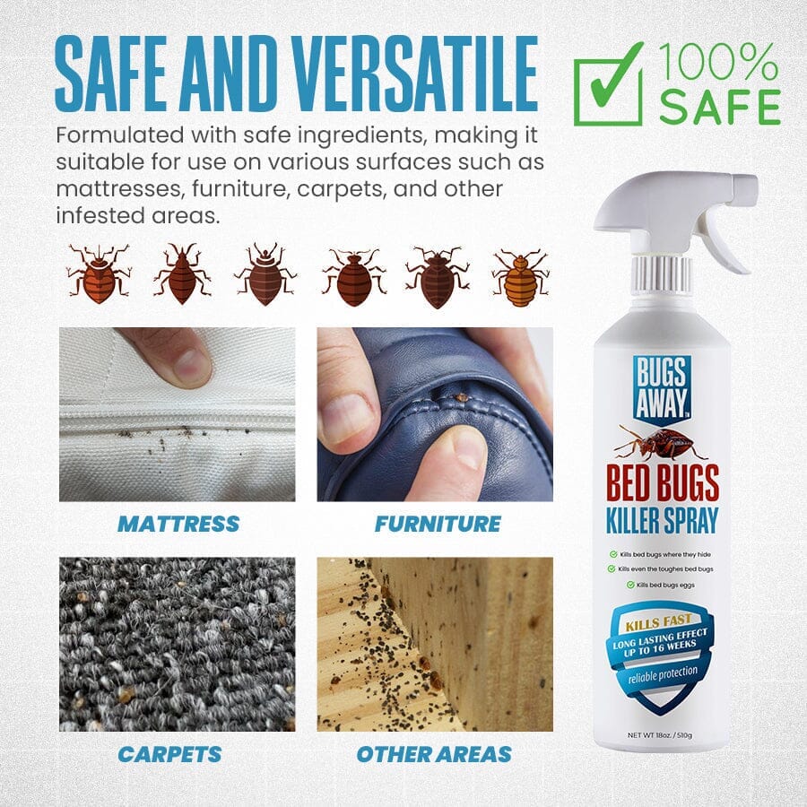 Bugs Away™ - Bed Bugs Killer Spray
